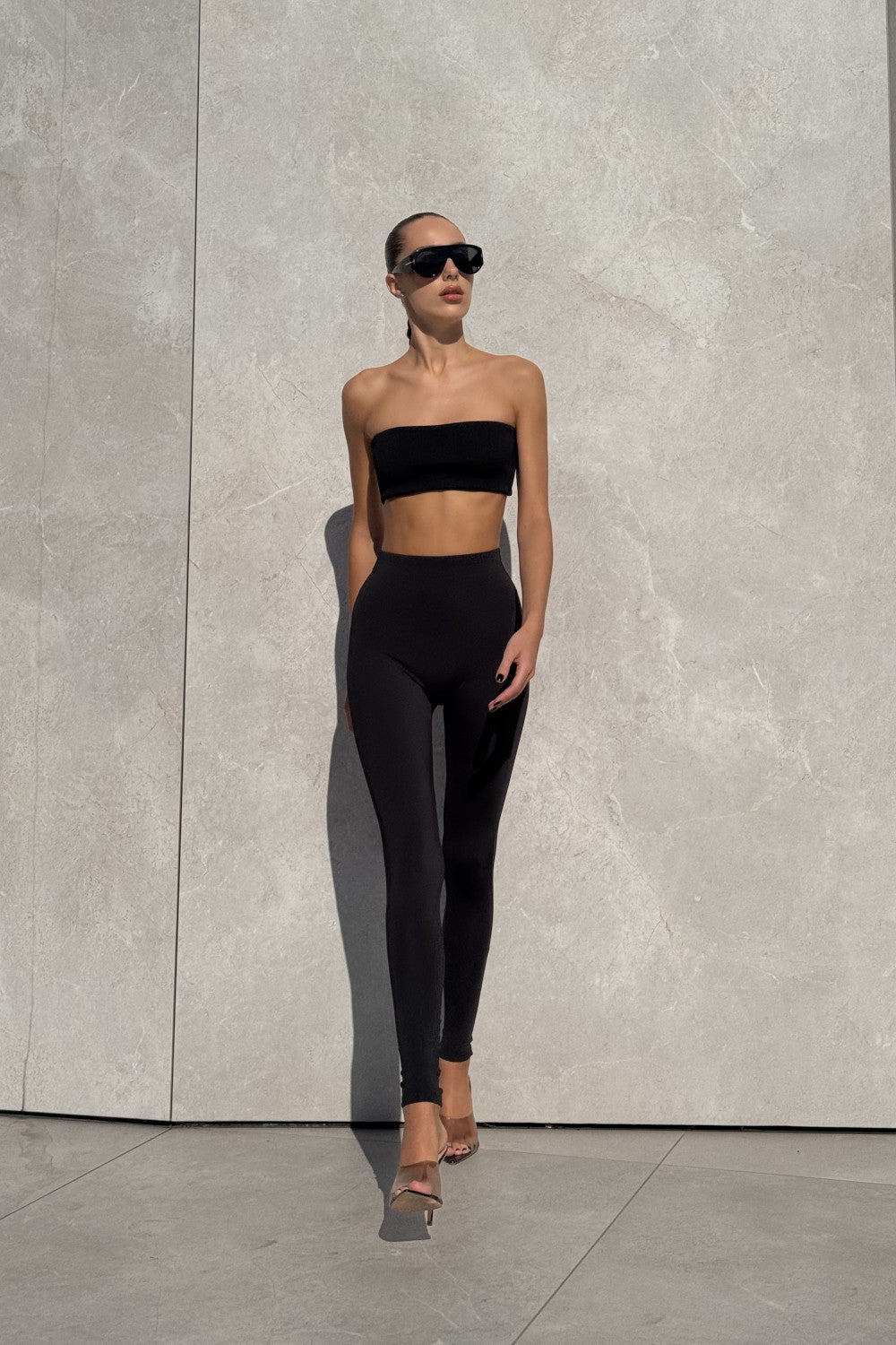 Matte Black Leggings