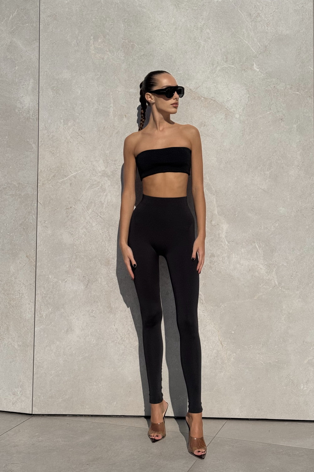 Matte Black Leggings