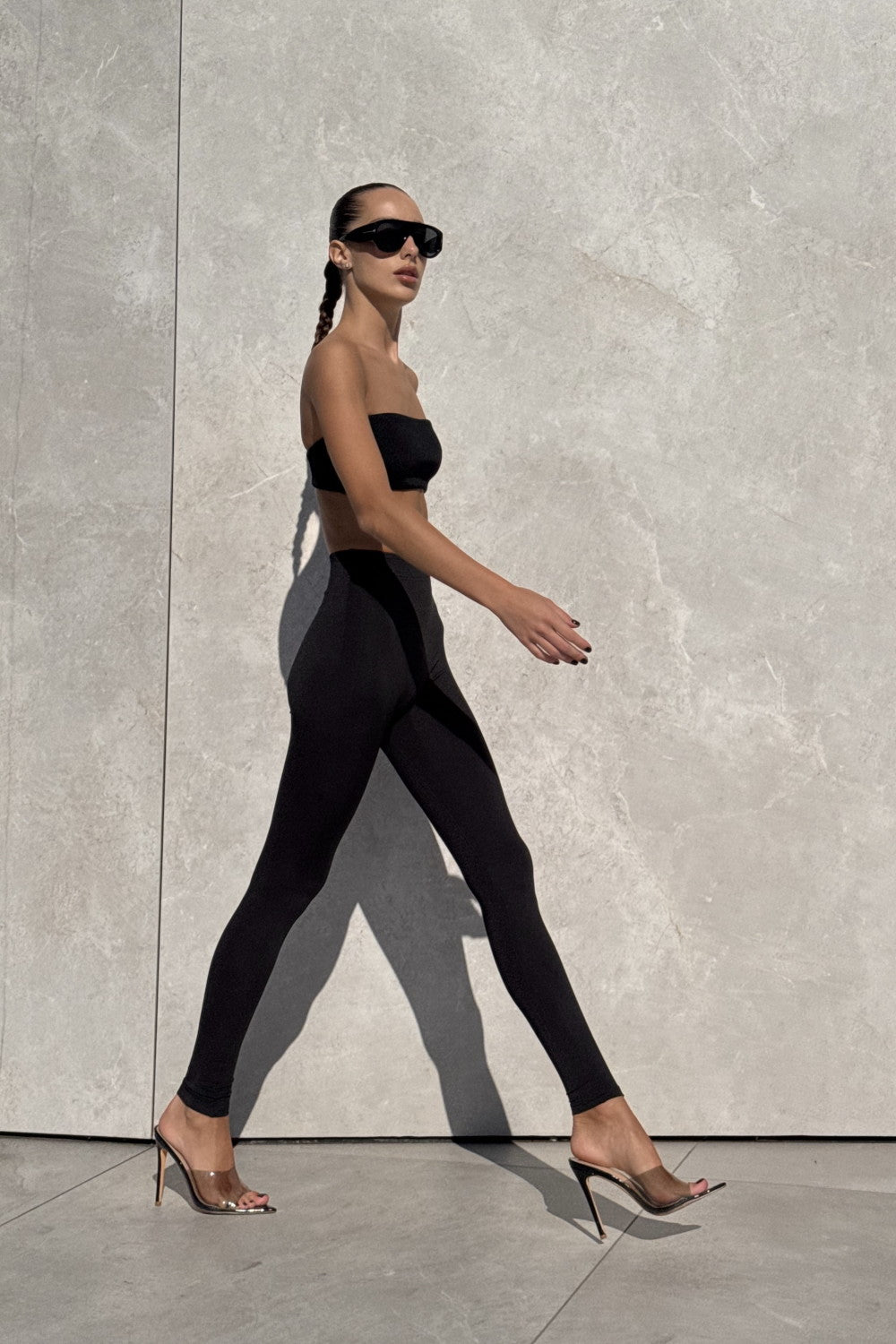 Matte Black Leggings