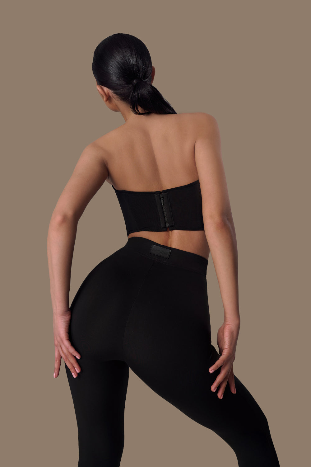 Matte Black Leggings