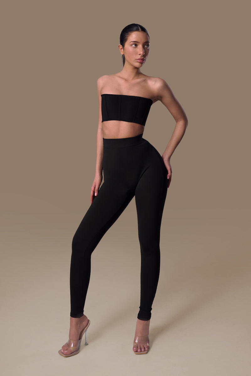 Matte Black Leggings