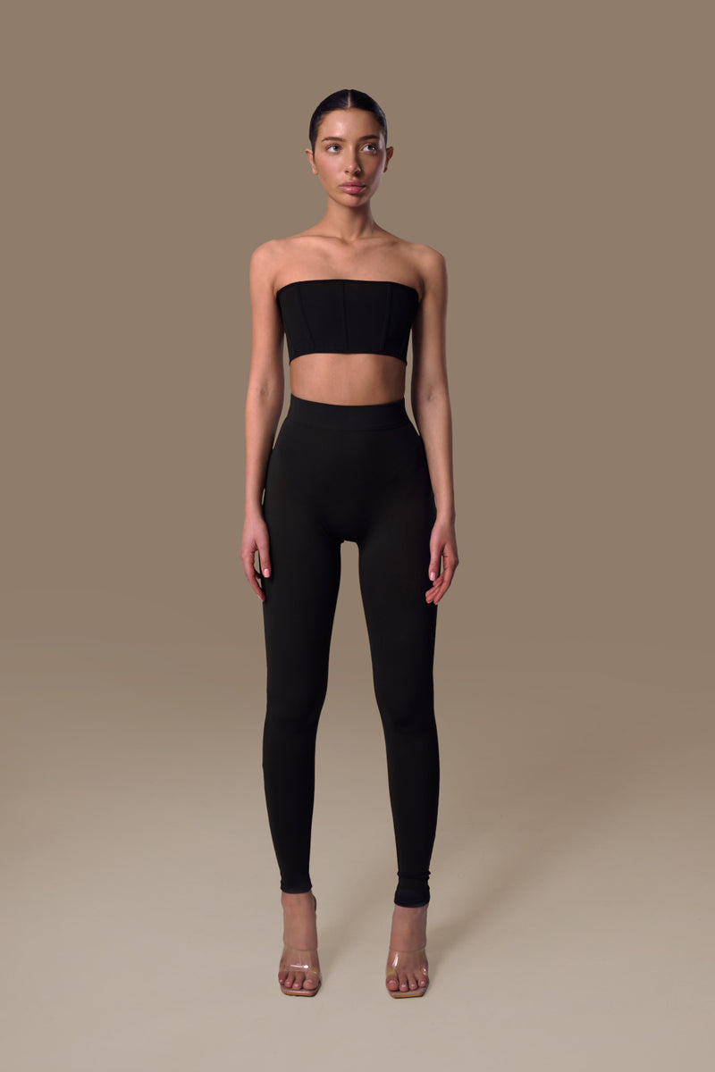 Matte Black Leggings