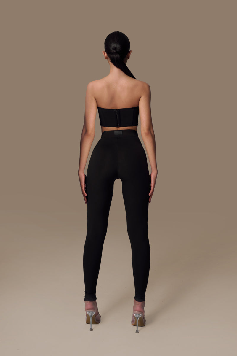 Matte Black Leggings