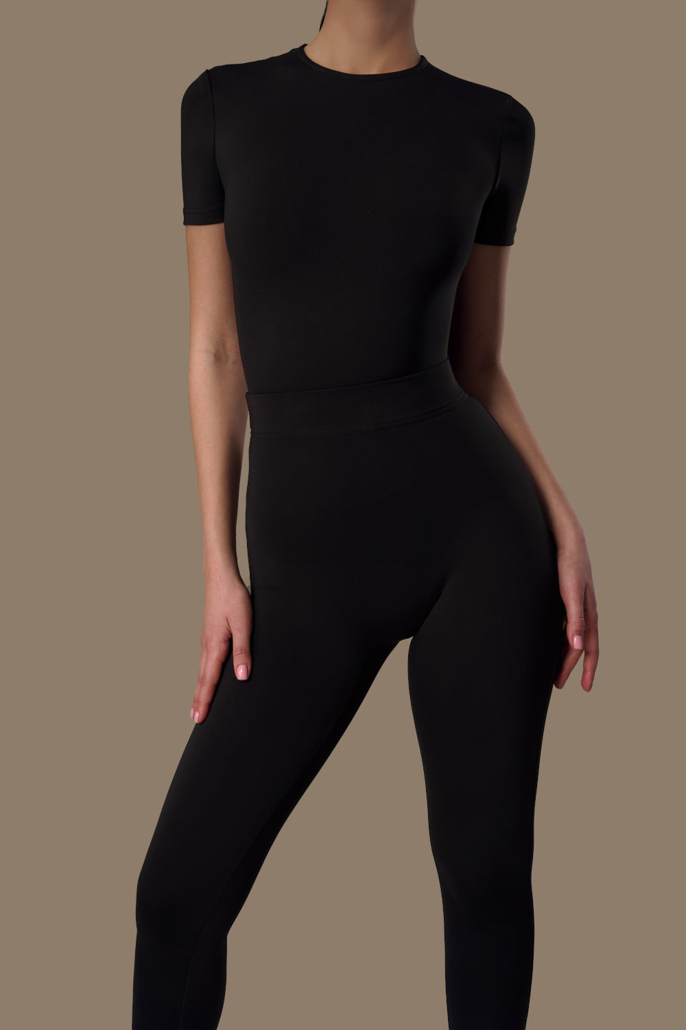 Matte Black Leggings