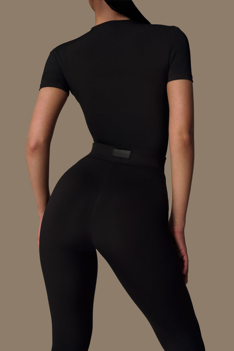 Matte Black Leggings